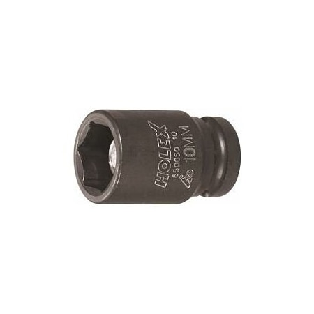 Holex 1/4 inch Drive Impact Socket, Magnetic, 6 mm 650050 6